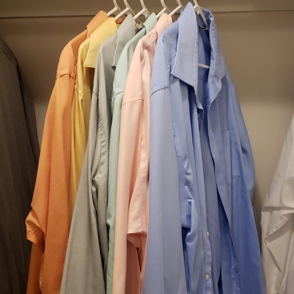 Other - Lot of 6 Men's Dress Shirts - Pastels